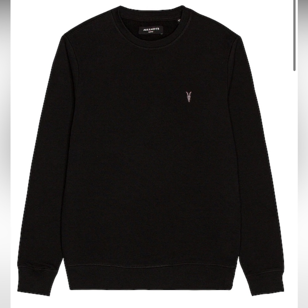 All saints black sweatshirt